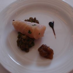 EPIC Chef Ryan Gustafson's  sustainable seafood plate.